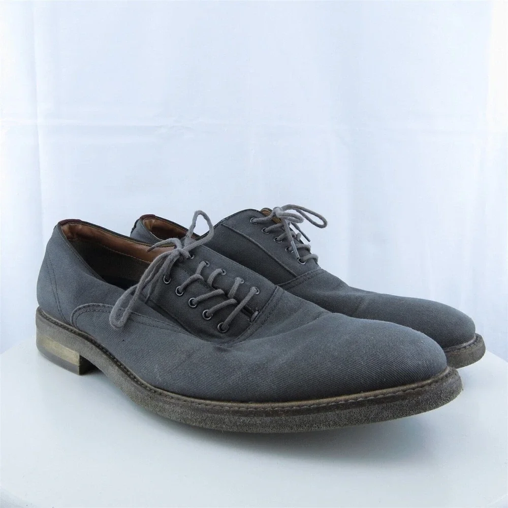 Steve Madden Men Oxfords Shoes Carsen Gray Lace Up Size 11 Medium‎ (D, M)